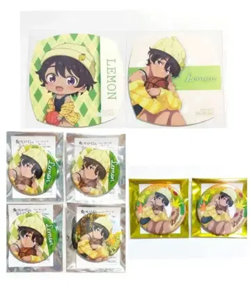 패배 히로인이 너무 많아 레몬 Anisugar 코스터 캔뱃지 총 8점