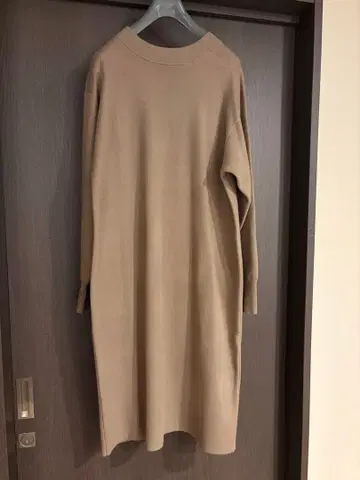 UNIQLO 베이지 수플레얀 원피스 M [새상품]