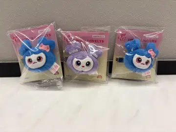 TWICE LOVELYS 봉제 인형 헤어핀 사나 쯔위 GiGO 한정판