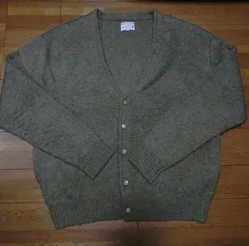 WAIPER 모헤어 니트 가디건 코요테 L 사이즈