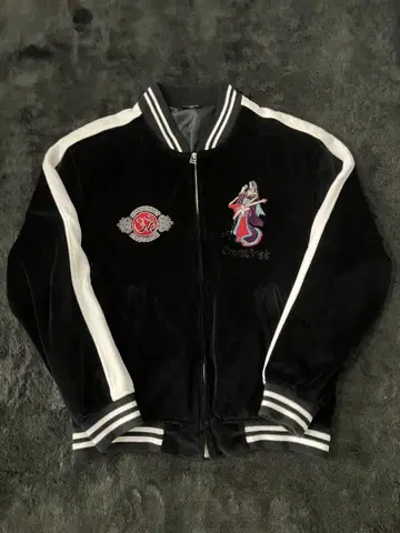 Bullet Noise 자수 자켓 L 벨로아 느낌 스카잔풍