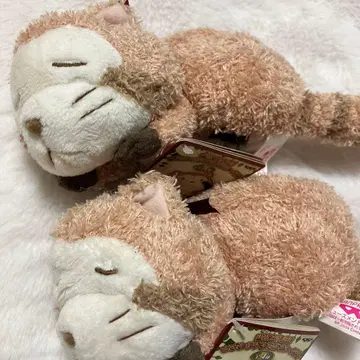 라스칼 2체 세계명작극장 촉감 부드러운 봉제 인형 레트로 레어