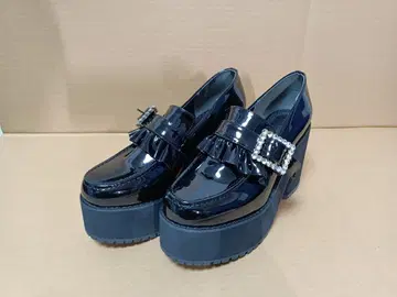 Dear my love 통굽 로퍼 양산 지뢰 25.5cm