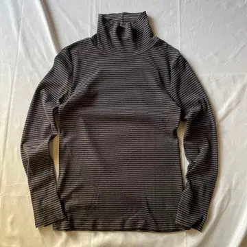 00s 지유 써멀 롱T 보더 그런지 Y2K 헤이세이 구제 의류