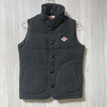 단톤 빔즈 콜라보 다운 베스트 울 34 사이즈 O1