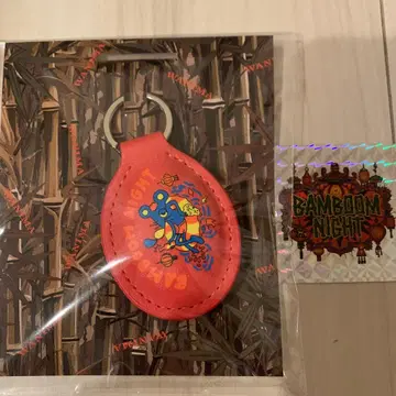 [ WANIMA ] 구마모토 한정판 키링 + 반짝이 스티커