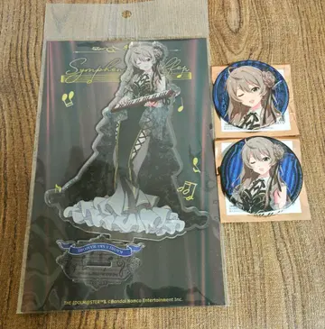 사쿠라모리 카오리 아이돌 마스터 밀리언 라이브 캔뱃지 아크릴 스탠드