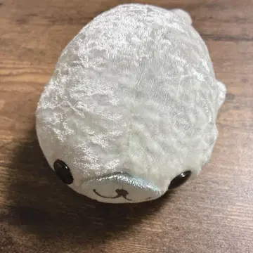 산엑스 마메고마 샤이니 봉제 인형 화이트 당시품