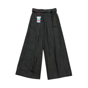 ZARA x Harry Lambert 트위드 벨티드 슬랙스