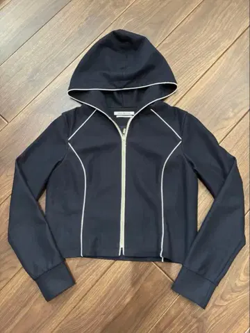 FOXEY 폭시 후드티 네이비 40 사이즈