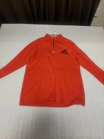 아디다스 골프 하프 지퍼