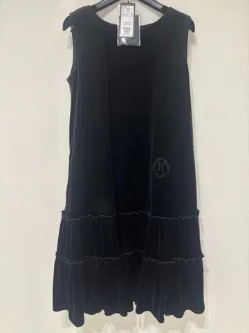 르네 rene 벨로아 점퍼 원피스 오버롤 스커트 38 새상품급