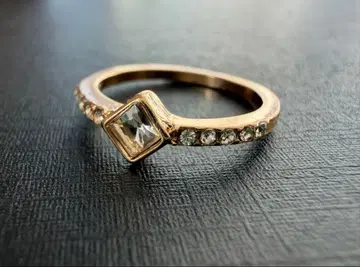 아쉬페 프랑스 골드 컬러링 다이아몬드 컷 10호