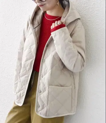 SHIPS any 별주 TAION 파이핑 후드 자켓