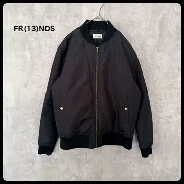 FR(13)NDS 프렌즈 점퍼 블루종 아우터 블랙