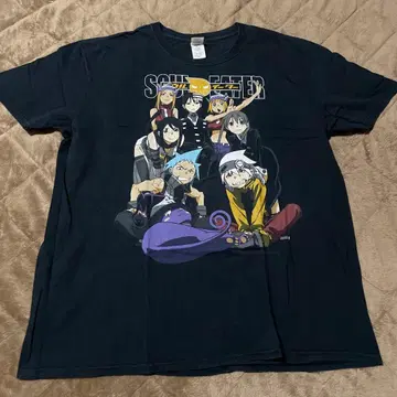 00s 소울이터 SOULEATER 애니메이션 티셔츠 XL 구제 의류