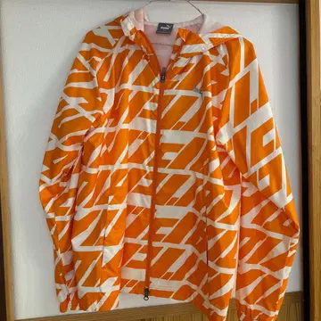 푸마 윈드 브레이커 오렌지