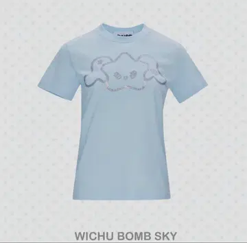 NCT WISH X SHALOM WICHU BOMB SKY 티셔츠 M