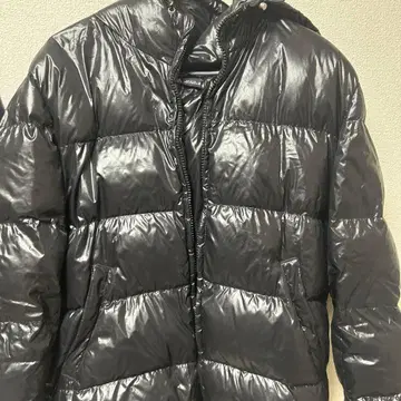 ZARA 블랙 다운 자켓 M