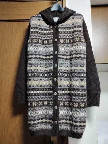 할리 오브 스코틀랜드 롱 가디건