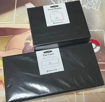 블래키 천연 가죽 멀티 플랫 케이스 명함지갑 2종 세트