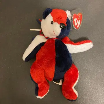 ty BEANIE BABY Patriot 성조기 컬러