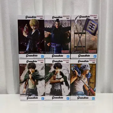 Grandista 묶음 판매 진격의 거인 킹덤 크라피카 피규어