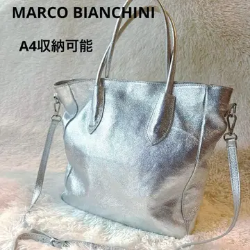 MARCO BIANCHINI 마르코비안키니 2WAY 토트 실버