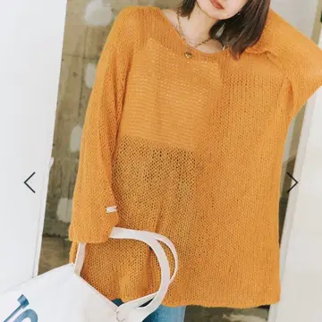 [나츠키 프로듀스] Tonary.2way 시스루 니트