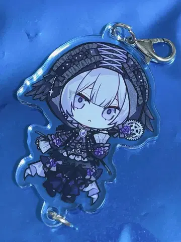 아무 세이브포인트 연결 미니 캐릭터 아크릴 키링