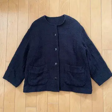 2024 초봄 상품 아츠앤사이언스 프론트 포켓 자켓 네이비