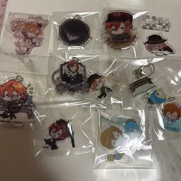 문호 스트레이독스 나카하라 츄야 아크릴 스탠드 키링 묶음 판매