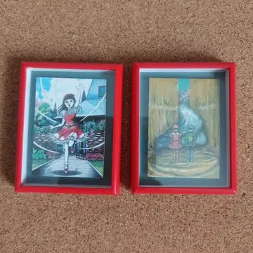 우메즈 카즈오 대미술전 미니 아트 컬렉션 2점 세트