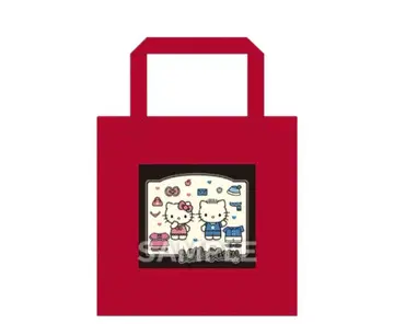 레트로 헬로키티 로손 한정판 포켓 부착 미니 백 새상품 미개봉