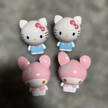 헬로키티 마이멜로디 피규어 4개 세트 묶음 판매 낱개 판매 가능
