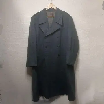 스위스 군 필드 오버 더블 브레스트 코트