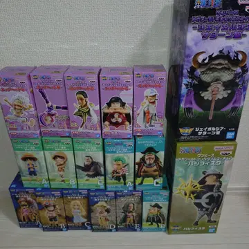 원피스 콜렉터블 피규어 18종 세트 모음