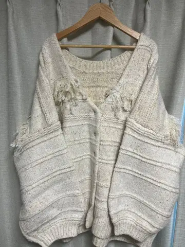 kastane 미사용 새상품 프린지 니트 상의 택 포함