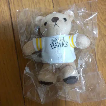 소프트뱅크 호크스 베어 키체인 니시다 테츠로