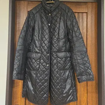 ZARA WOMAN 블랙 퀼팅 자켓 S