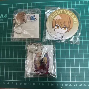 데스노트 온라인 복권 아크릴 키링 캔뱃지 야가미 라이토
