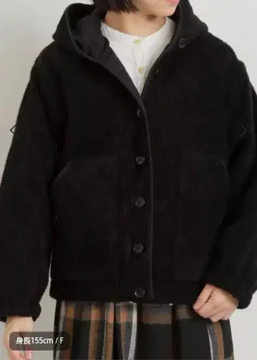 SUN VALLEY 퀼팅 자켓 블랙 내추럴