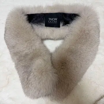 TAION EXTRA 밑단 퍼 L 사이즈