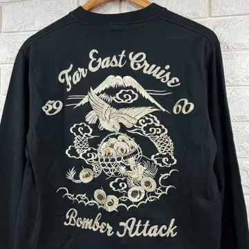 동양 엔터프라이즈 일본풍 패턴 후지산 매 용 스카잔 T 스카잔 패턴 M