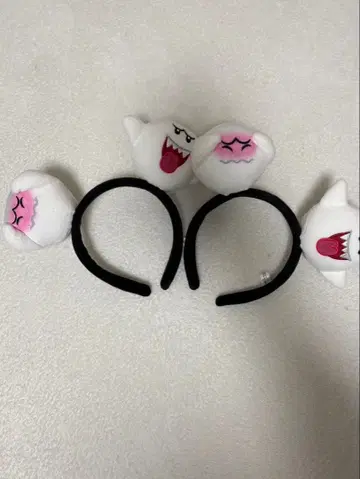 마리오 부 캐릭터 머리띠 2개 세트