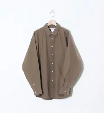 EEL 란카라산 카제 긴팔 셔츠 M 브라운