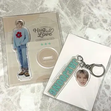 JX 팬미팅 재중 아크릴 스탠드 & 아크릴 키링 2종 세트