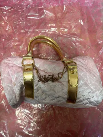 LIZ LISA 핑크 퀼팅 참 포함 핸드백 헤이세이 당시 물품