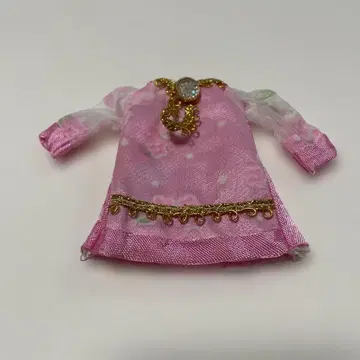 리카짱 옷 갈아입기 의류 미니 핑크 드레스 구 타카라 로고 포함!