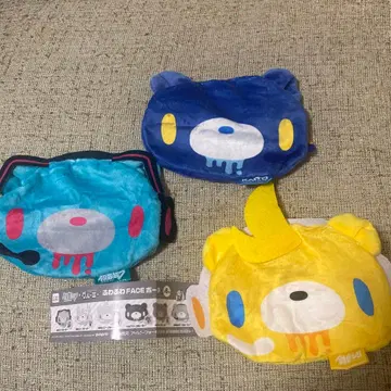 하츠네 미쿠 x 그루미 후와후와 FACE 파우치 3종